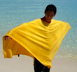 towel poncho